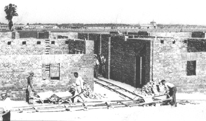 Birkenau
                                    construction, 1941