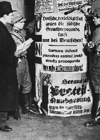 Anti-Jewish signs