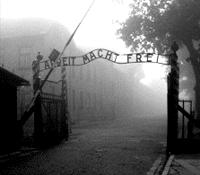 Auschwitz entrance