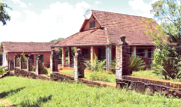 Close View: Dr. Mengele's home
                                    in Paraguay. 