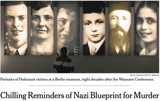 Holocaust
                                                Reminders: Wannsee
                                                Conference