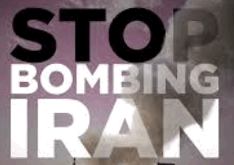stop
                                                          bombing iran