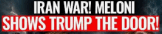 meloni against
iran war