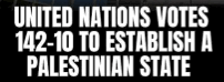 un vote on
palestinin state