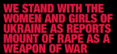 ukraine
                                                          rapes